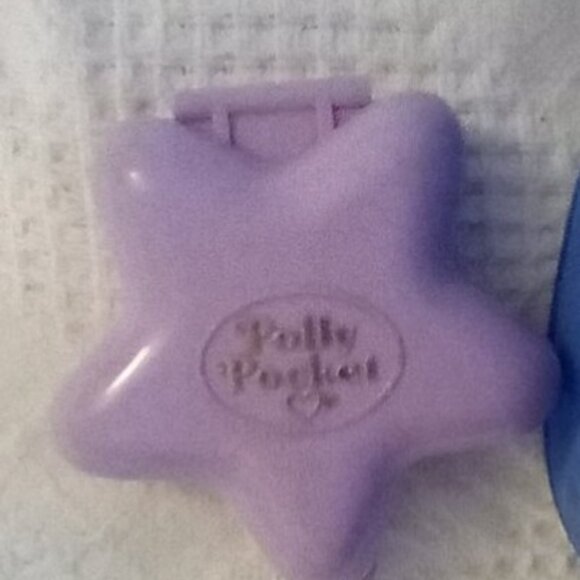 Polly Pocket VTG 1992 Fairy Star Bluebird Purple Compact - Picture 2 of 2